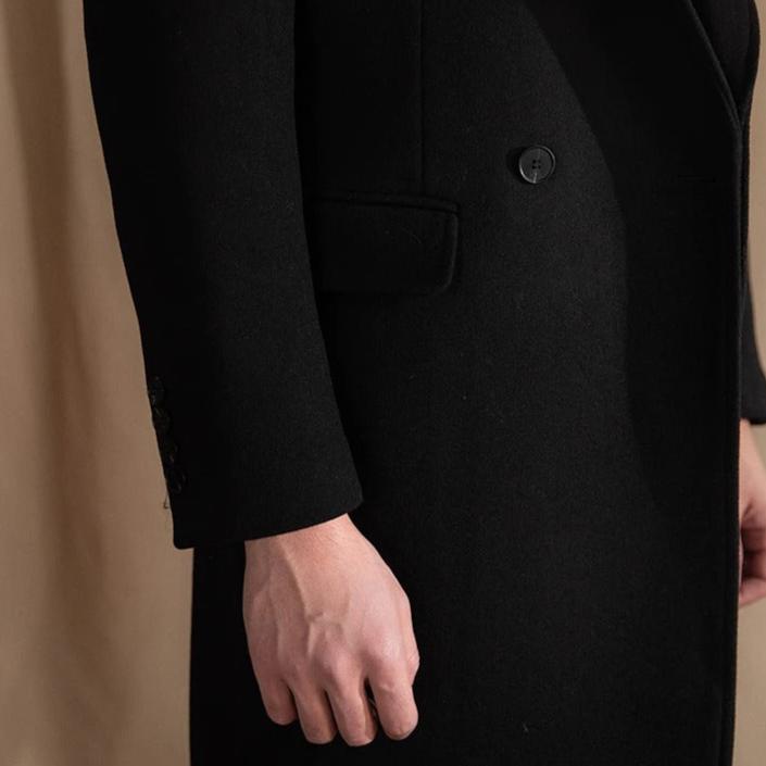 OLD MONEY Double Breasted Coat