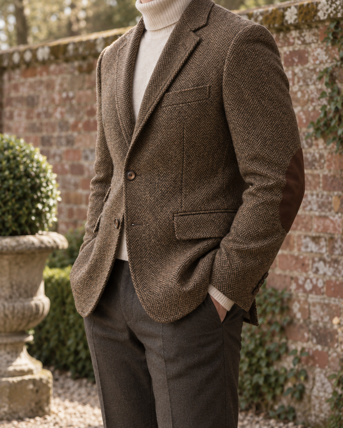 The Cotswold Tweed Sports Jacket — lifestyle view 3