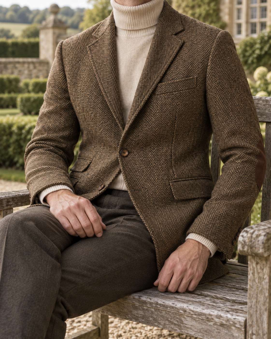 The Cotswold Tweed Sports Jacket — lifestyle view 5
