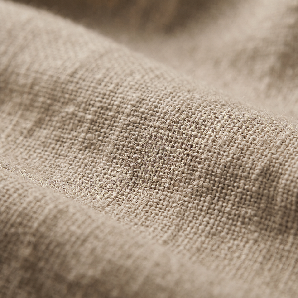 Men's Linen Henley Shirt