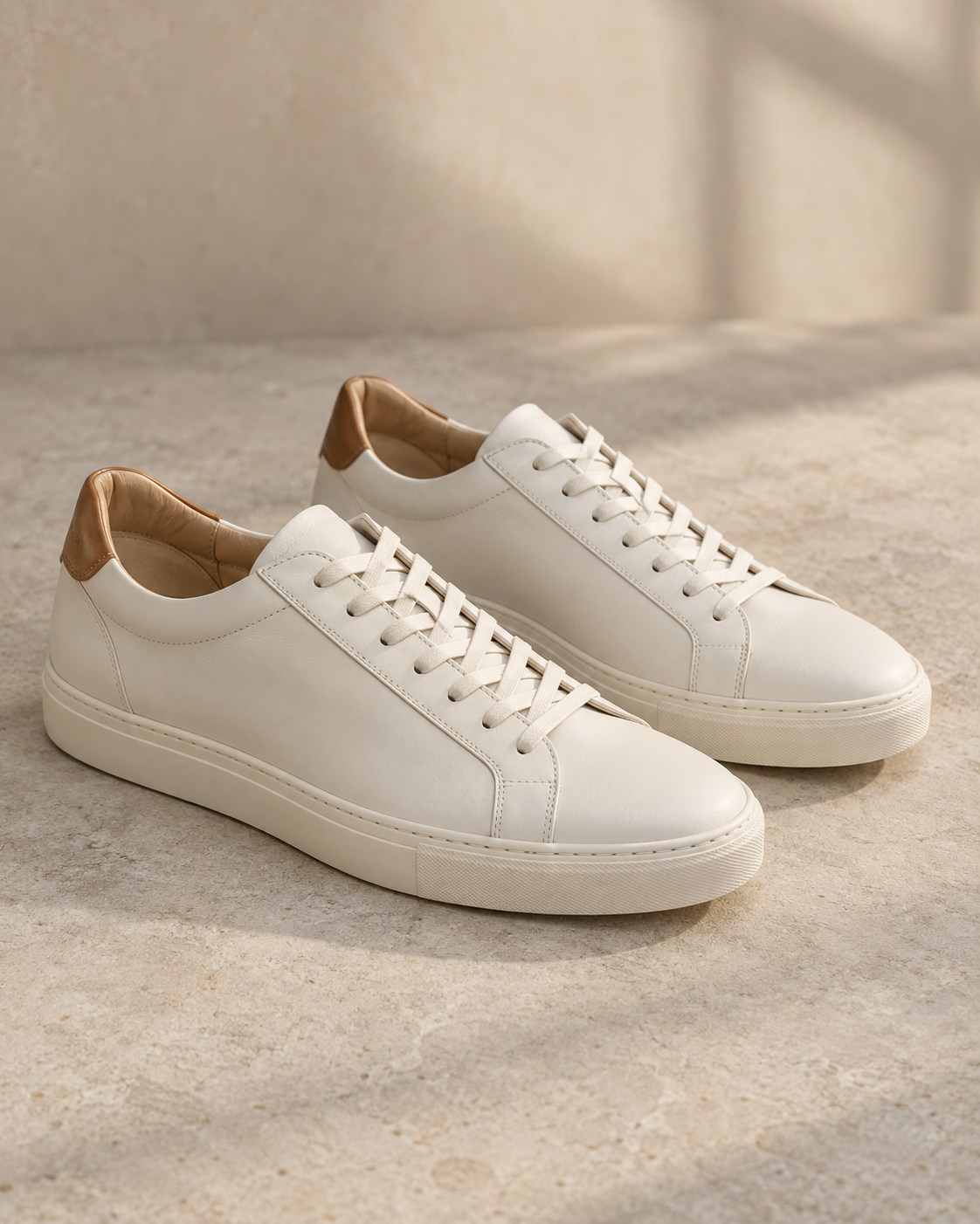 The All England Leather Court Sneakers — NORTH & CO.