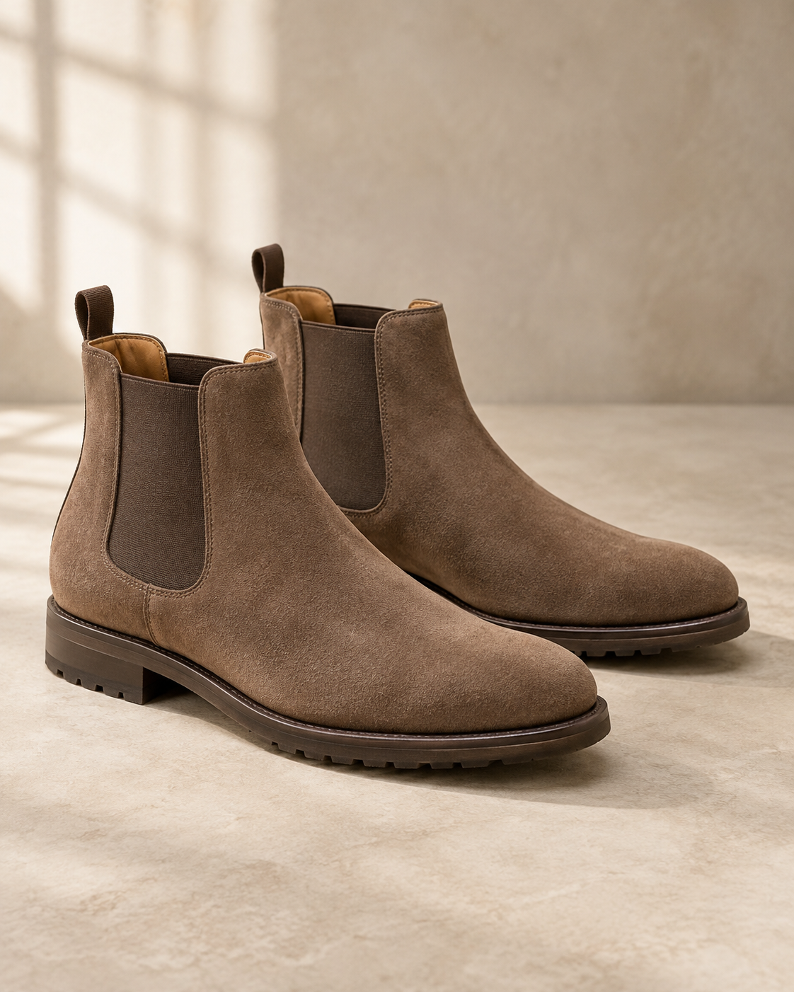 The Chelsea Suede Boots — NORTH & CO.