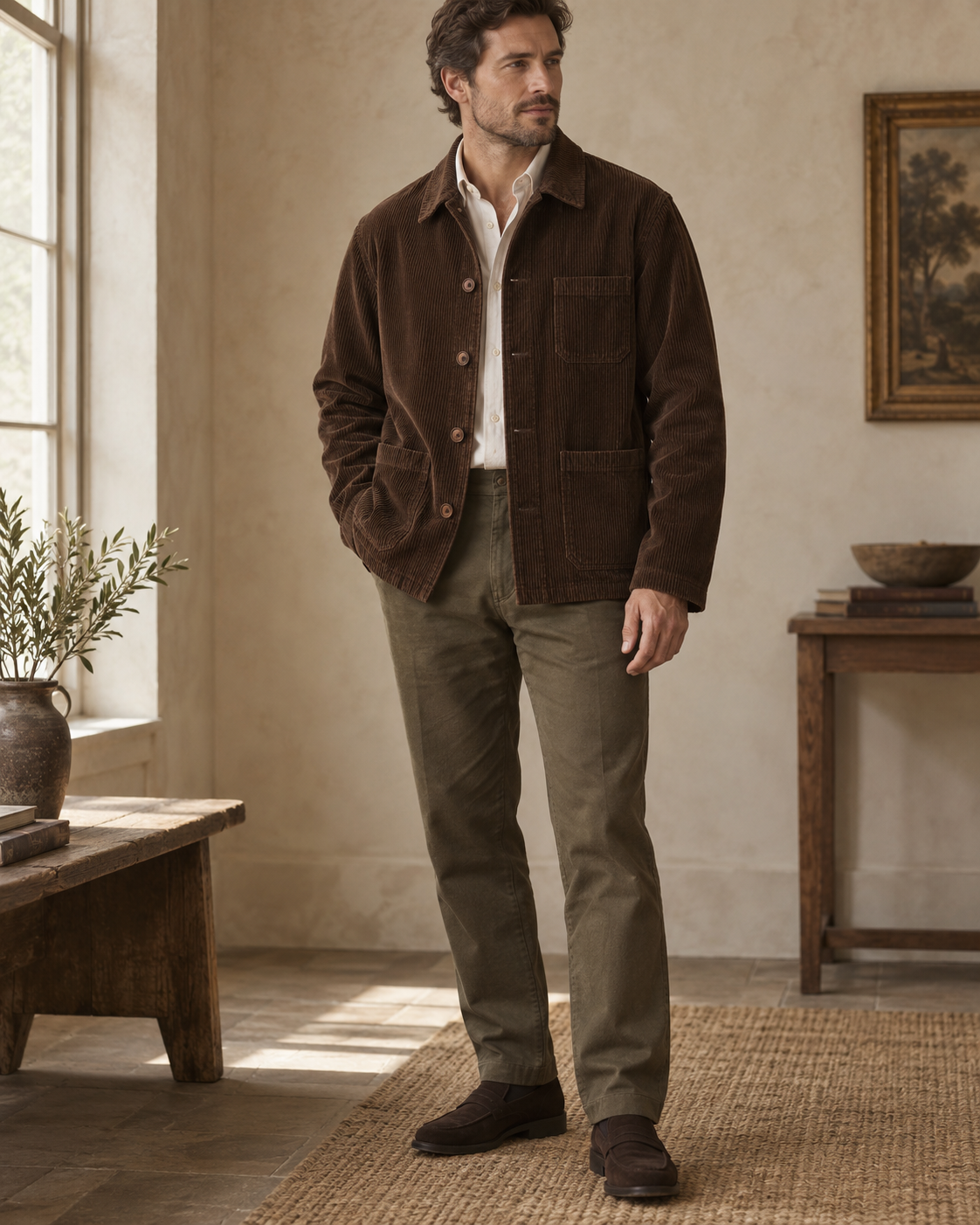 The Hampshire Corduroy Chore Jacket — NORTH & CO.