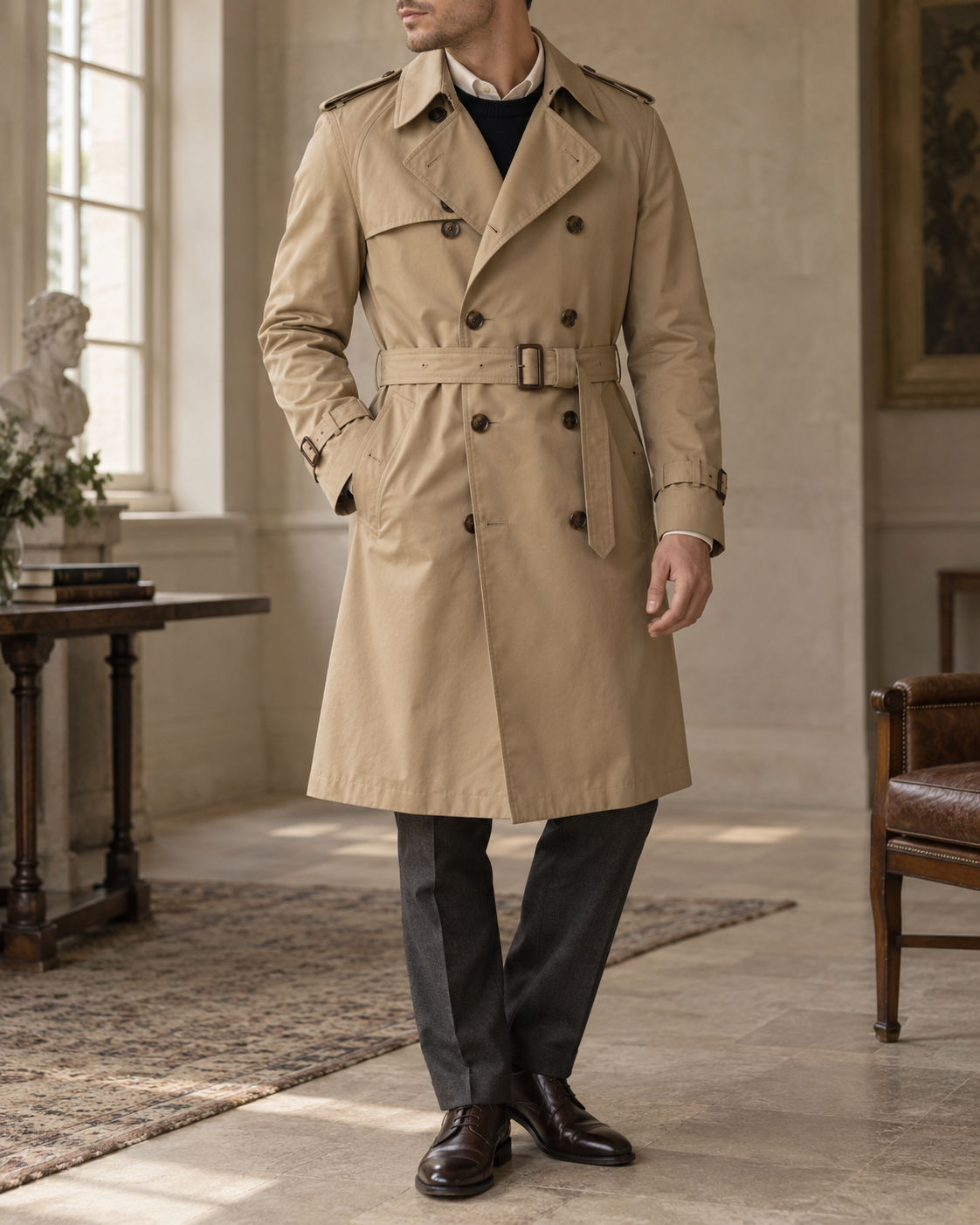 The Savile Classic Trench Coat — NORTH & CO.