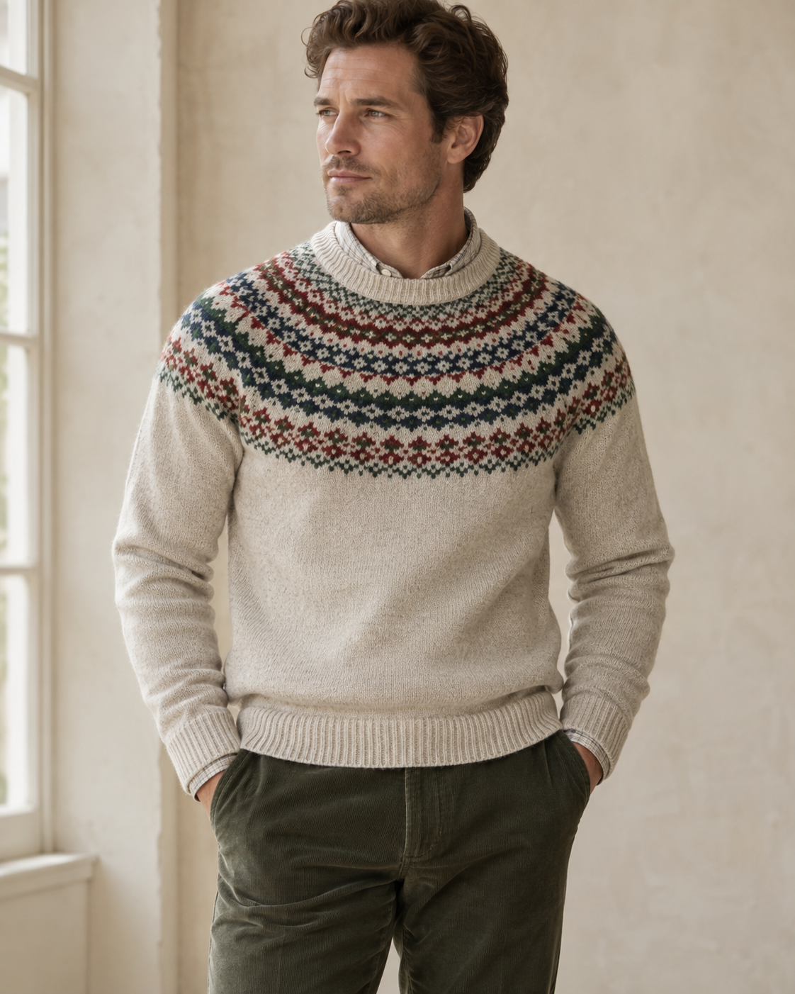 The St Andrews Fair Isle Jumper — NORTH & CO.