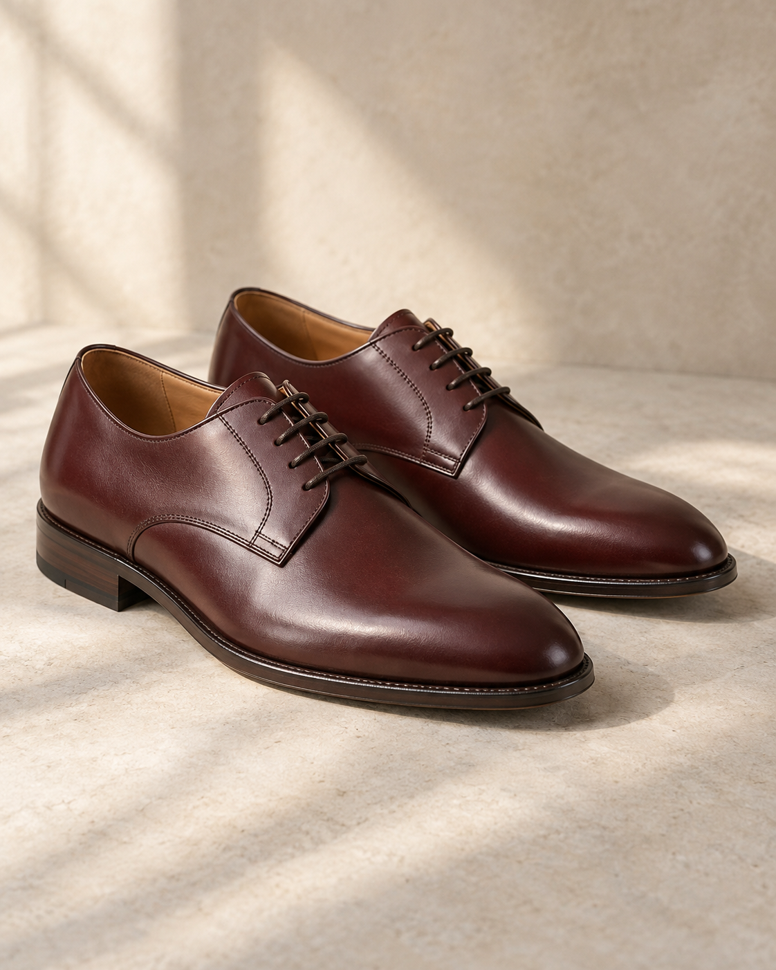 The Westminster Leather Derby Shoes — NORTH & CO.