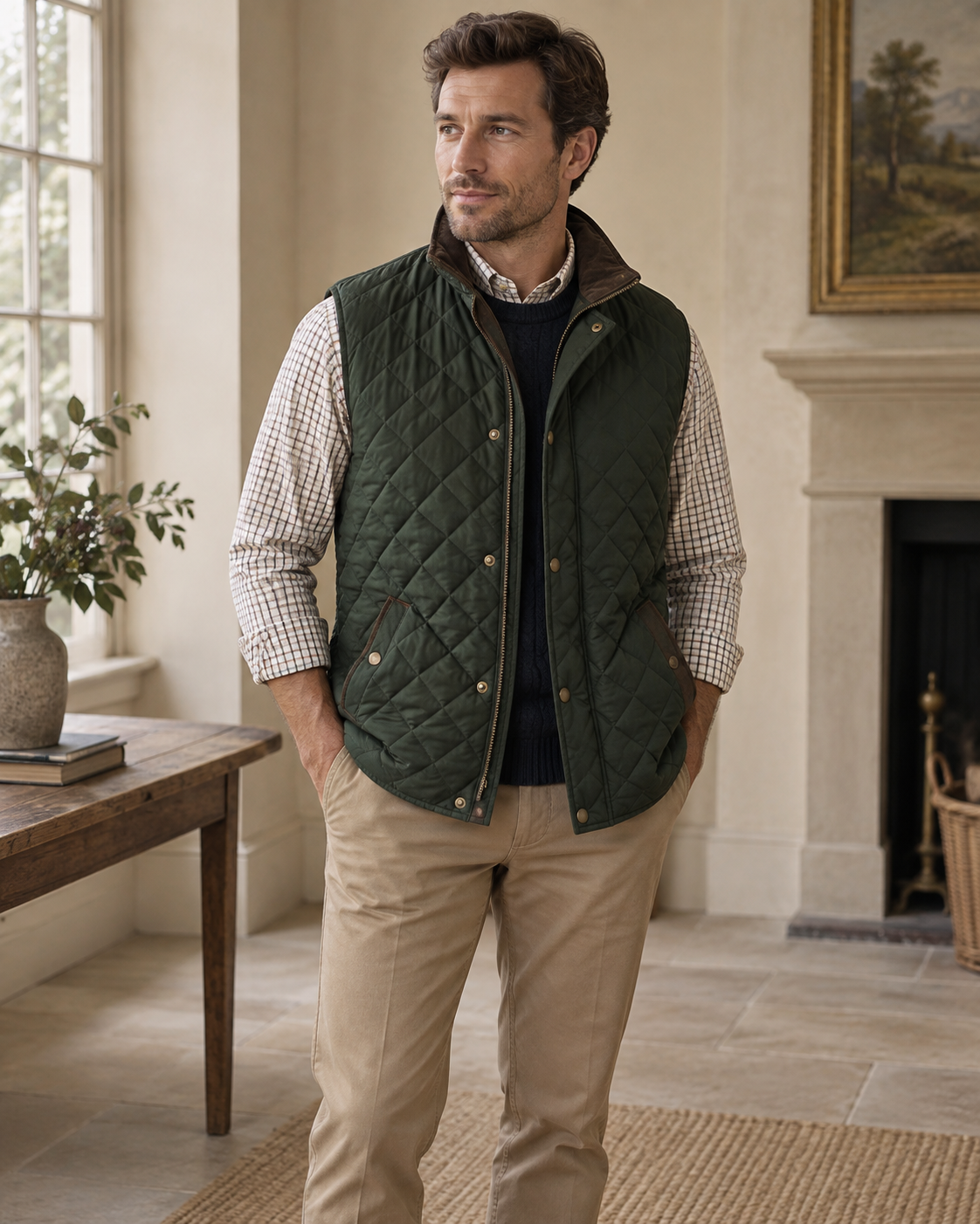 The Windsor Quilted Gilet — NORTH & CO.